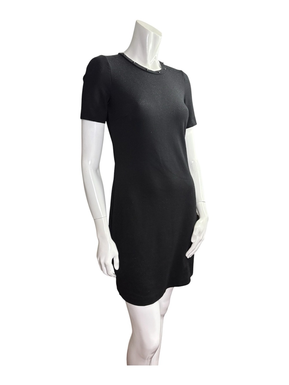 Kenneth Cole Women’s Black Dress W/ Studded Collar